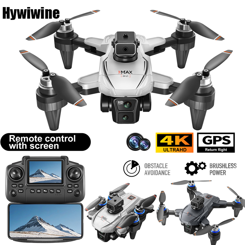 Fpv Brushless Rc Drone 4K - GPS RC ドローン スクリーン付き 4K プロフェッショナル