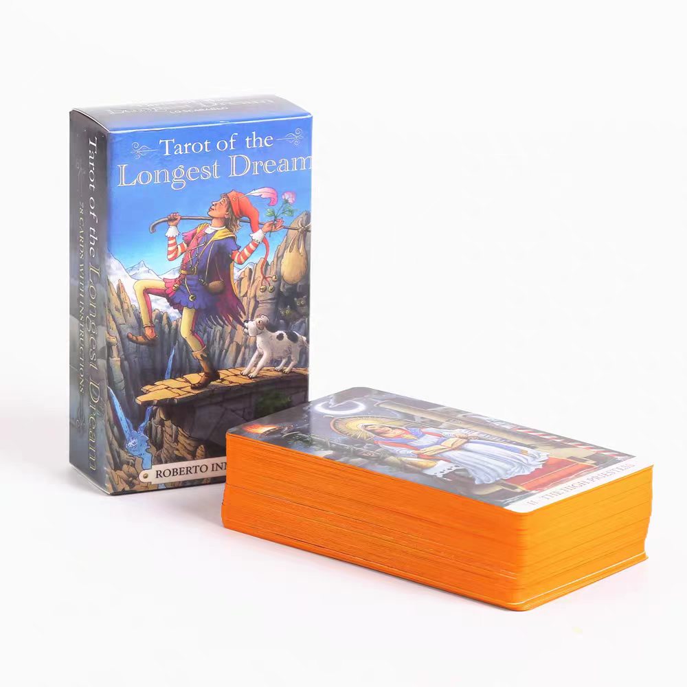 78枚のロングドリームカードとガイドブック付きライダーウェイ - Tarot Cards Deck With Guidebook のレビューと価格