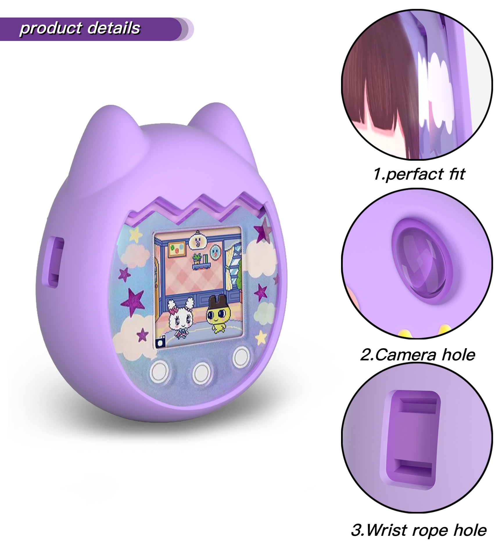 耐衝撃シリコン仮想電子ペットゲーム機保護ケースカバータマゴッ - Tamagotchi Electronic Pet Virtual のレビューと価格