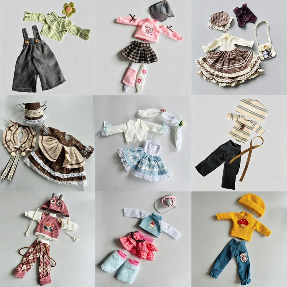 30cmフィットドール服セット ロリータスタイル 1/6スケ - Bjd Doll 1 6 Full Set With Clothes のレビューと価格