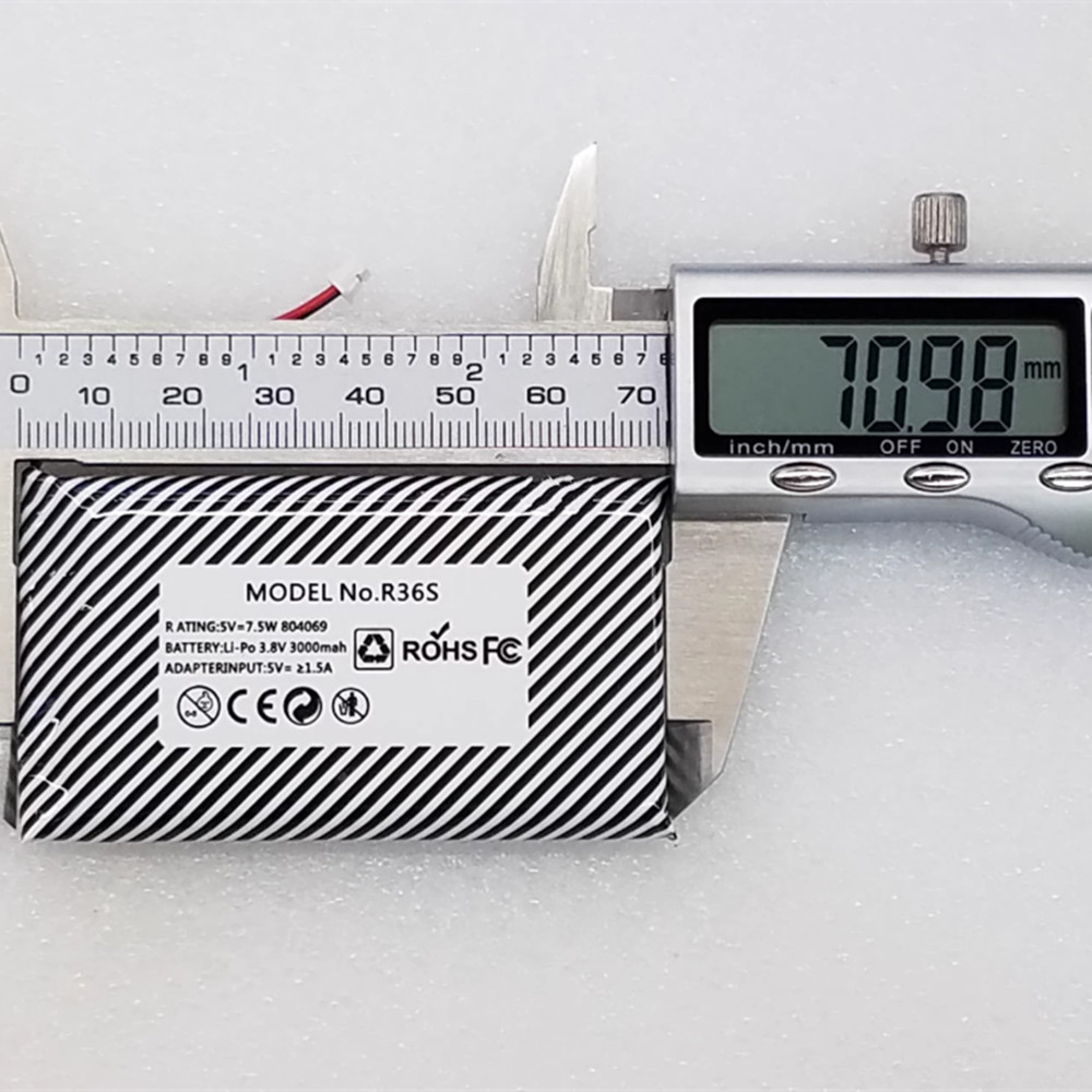 804169リチウムポリマーバッテリー 804069 804 - Retro Handheld Game Console R36S のレビューと価格
