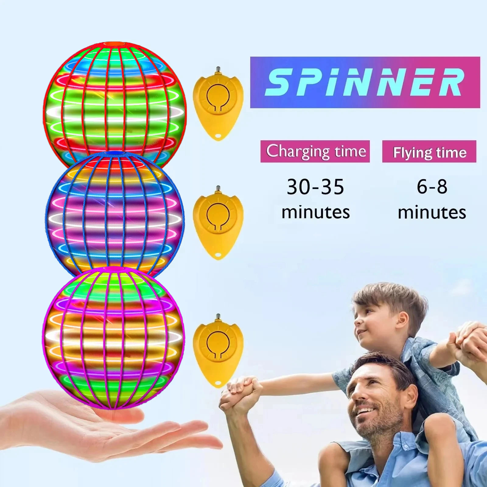 ブーメランフライオーブマジックフライングボールLEDライト付 - Stem Solar Robot Kit For Kids のレビューと価格