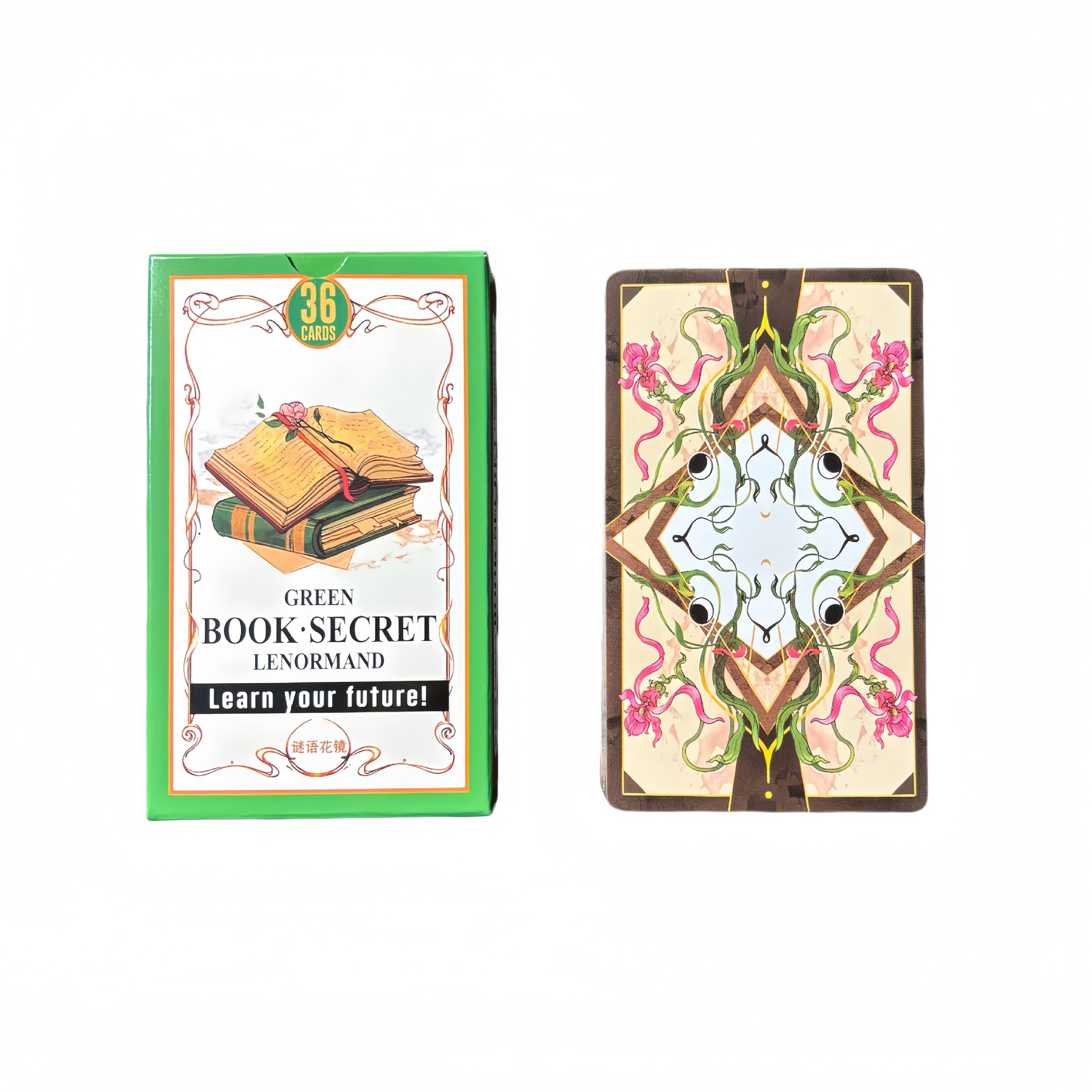 グリーンブックシークレット ルノルマンオラクルカード 36枚 - Tarot Cards Deck With Guidebook のレビューと価格