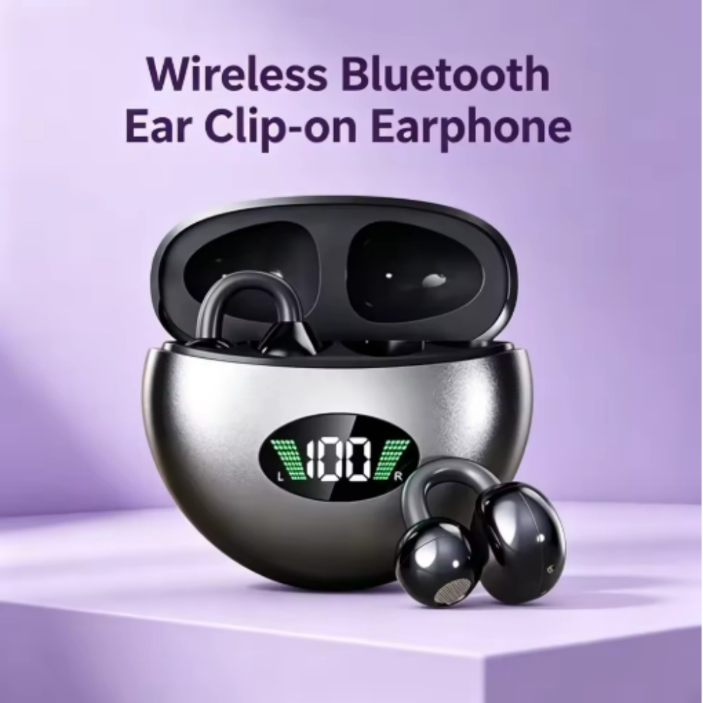 2028 ワイヤレスBluetoothイヤホン、クリップ式Q - Video Games のレビューと価格