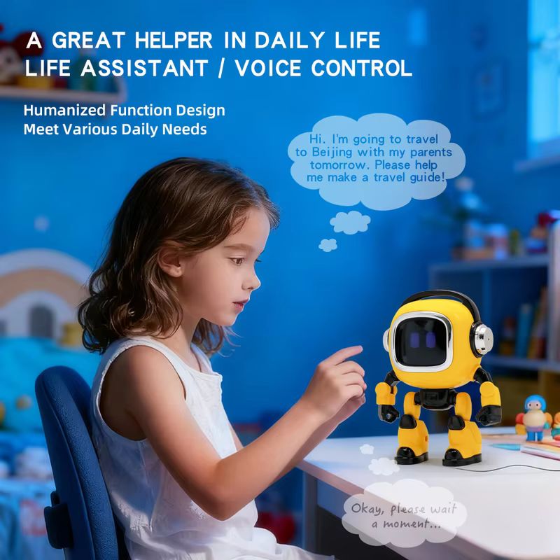 AI搭載の知能ロボットおもちゃ。多言語対応の音声チャット機能 - Remote Control Toys のレビューと価格