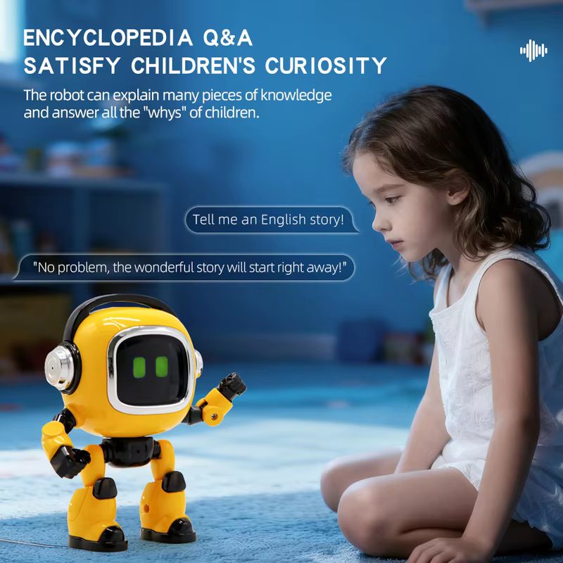 AI搭載の知能ロボットおもちゃ。多言語対応の音声チャット機能 - Remote Control Toys のレビューと価格