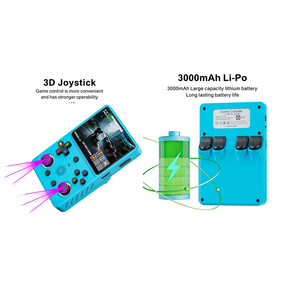 RG36MAX レトロ携帯ゲーム機、ポータブルレトロ携帯ゲー - Retro Handheld Game Console R36S のレビューと価格